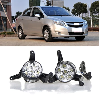 CAPQX 1Set For Chevrolet Sail 09-13 Front Bumper LED Daytime Running Light Fog Light Fog lamp Refit DRL Light Foglight Assy
CAPQX 1Set For Chevrolet Sail 09-13 Front Bumper LED Daytime Running Light Fog Light Fog lamp Refit DRL Light Foglight Assy