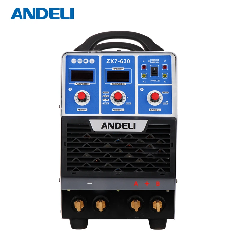 Портативный однофазный двухбитный сварочный аппарат ANDELI с 4 модулями для дуговой