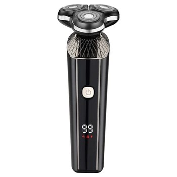 High efficiency lithium battery multifunctional three in one shaver electric intelligent power display shaver male increased pow 
High efficiency lithium battery multifunctional three in one shaver electric intelligent power display shaver male increased pow