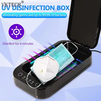 Multifunctional UV Sterilizer Box UV Light Disinfection Sanitizer with Wireless Phone Charger Aroma Diffuser for Mask Jewelry 
Multifunctional UV Sterilizer Box UV Light Disinfection Sanitizer with Wireless Phone Charger Aroma Diffuser for Mask Jewelry