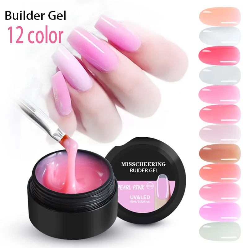 15ml White Clear Polygel UV Builder Gel Quick Building Gel for Nail Extension Manicure Nail Art Prolong Forms Gel Nail Polish
15ml White Clear Polygel UV Builder Gel Quick Building Gel for Nail Extension Manicure Nail Art Prolong Forms Gel Nail Polish