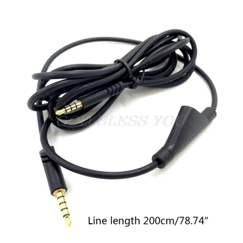Audio Earphone Cable with Volume Control for Astro A10 A40 Gaming Headset Drop Shipping
Audio Earphone Cable with Volume Control for Astro A10 A40 Gaming Headset Drop Shipping