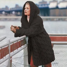 Women Long Lazy Korean Style Trendy Sweaters Outerwear Female Cardigans Winter Solid Elegant Knitted Hooded Cardigan Clothing
Women Long Lazy Korean Style Trendy Sweaters Outerwear Female Cardigans Winter Solid Elegant Knitted Hooded Cardigan Clothing