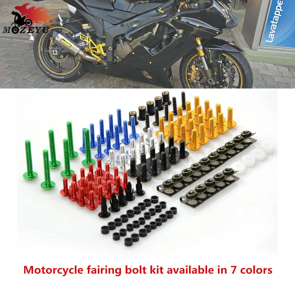 Motorcycle CNC Fairing windshield Body Work Bolts Nuts Screws kit for HONDA CRF CRF100F 110F 125F 150F/R 230F/X 450R/X 70F 80F
Motorcycle CNC Fairing windshield Body Work Bolts Nuts Screws kit for HONDA CRF CRF100F 110F 125F 150F/R 230F/X 450R/X 70F 80F