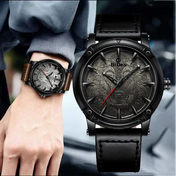 2019 New Fashion Stylish Wolf Dial Mens Watches Classic Men Waterproof Leather Strap Analog Quartz Wristwatch Relogio Masculino
2019 New Fashion Stylish Wolf Dial Mens Watches Classic Men Waterproof Leather Strap Analog Quartz Wristwatch Relogio Masculino