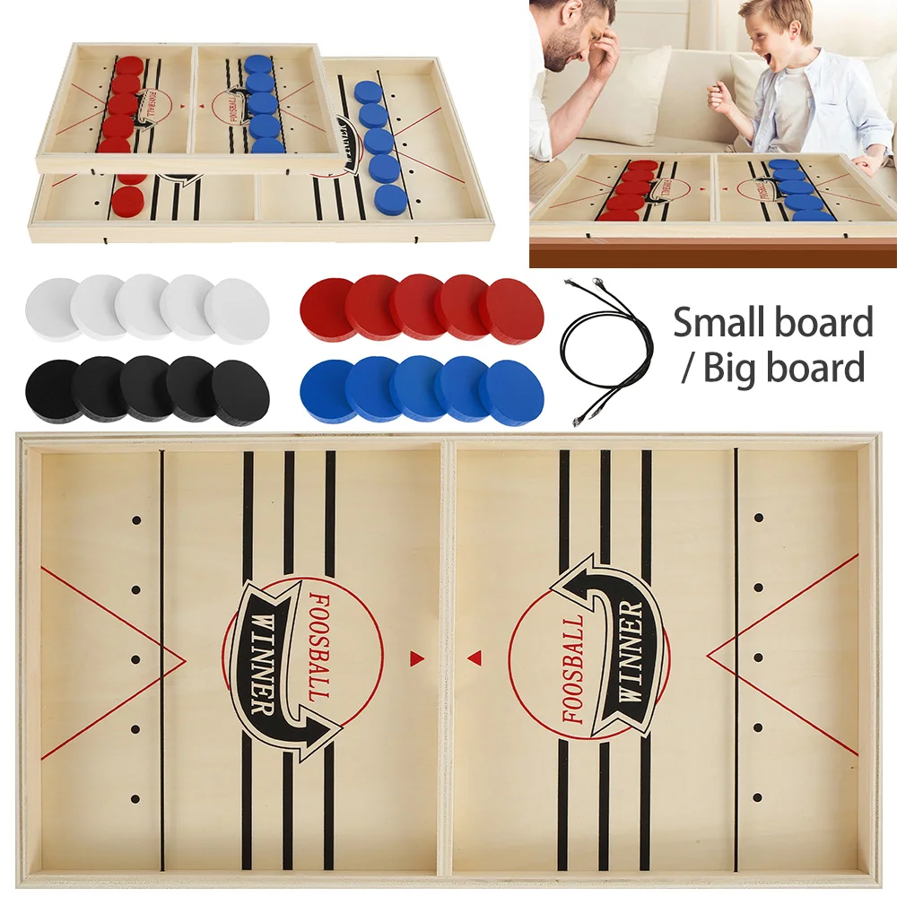 Foosball Winner Games Table Hockey Game Family Table Board Game Catapult Chess Parent-child Interactive Toy Fast Sling Puck Game
Foosball Winner Games Table Hockey Game Family Table Board Game Catapult Chess Parent-child Interactive Toy Fast Sling Puck Game