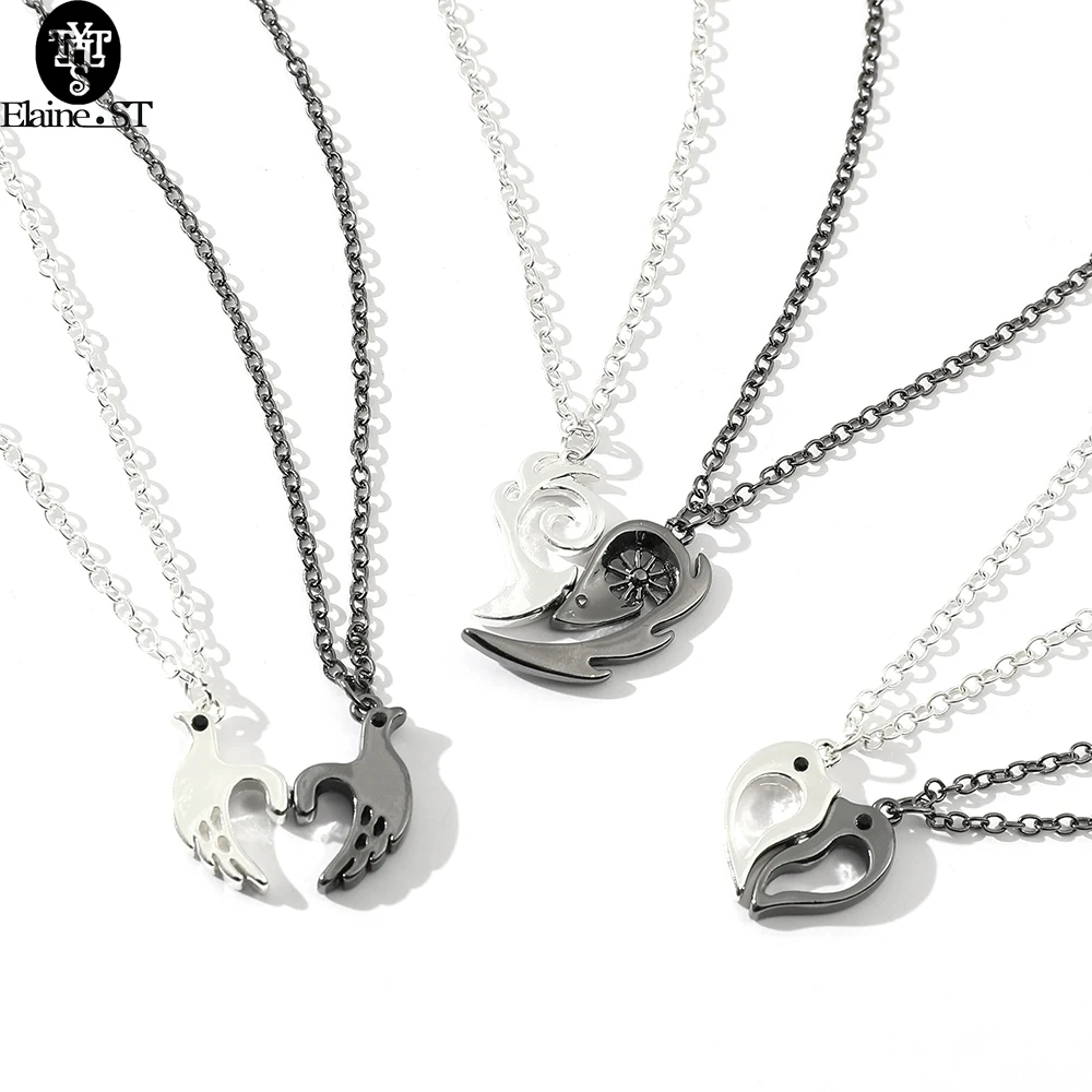 Wholesale 10 Pcs Magnetic Necklaces Symbol Of Love Hollow Pendants Creative Couple Accessories Special Anniversary Gifts
Wholesale 10 Pcs Magnetic Necklaces Symbol Of Love Hollow Pendants Creative Couple Accessories Special Anniversary Gifts
