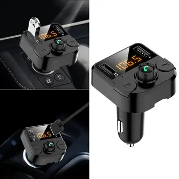 BT36B Car Kit Wireless FM Modulator Orange LED Screen Noise Elimination Function Bluetooth 5.0 Music Player USB 2.0 Charger
BT36B Car Kit Wireless FM Modulator Orange LED Screen Noise Elimination Function Bluetooth 5.0 Music Player USB 2.0 Charger