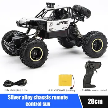Off-Road RC Cars for Kids 2.4GHZ 4WD Radio Remote Control Climbing Car Monster Truck for Run on Ground/Grass Land
Off-Road RC Cars for Kids 2.4GHZ 4WD Radio Remote Control Climbing Car Monster Truck for Run on Ground/Grass Land