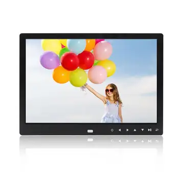 Digital Photo Frame 12 Inches Electronic Picture Frame Clock Calendar Remote Control Built-in Speaker Resolution 1280*800
Digital Photo Frame 12 Inches Electronic Picture Frame Clock Calendar Remote Control Built-in Speaker Resolution 1280*800
