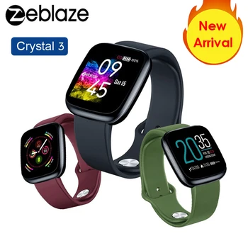 In Stock Zeblaze Crystal 3 Smart Watch IPS Display IP67 Heart Rate Blood Pressure Monitor Bluetooth Smartwatch for Android iOS
In Stock Zeblaze Crystal 3 Smart Watch IPS Display IP67 Heart Rate Blood Pressure Monitor Bluetooth Smartwatch for Android iOS