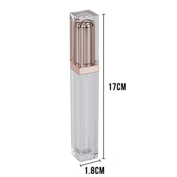 5 Pcs 6ml Lip Gloss Empty Tubes Simple Transparent Lip Gloss Packing Bottles Container DIY Cosmetic Lip Balm Makeup Bottles
5 Pcs 6ml Lip Gloss Empty Tubes Simple Transparent Lip Gloss Packing Bottles Container DIY Cosmetic Lip Balm Makeup Bottles