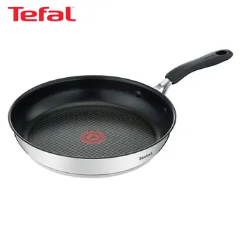 Pans TEFAL G7150625 Kitchen Dining Cookware non-stick frying coating STAINLESS STEEL Cook&Cool pan
Pans TEFAL G7150625 Kitchen Dining Cookware non-stick frying coating STAINLESS STEEL Cook&Cool pan