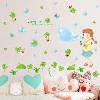 bedroom living room sofa background wall kindergarten children room wall paper stickers since the girl blowing bubbles
bedroom living room sofa background wall kindergarten children room wall paper stickers since the girl blowing bubbles