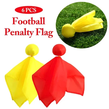 6Pcs Football Penalty Flag Football Referee Tossing Flag Props Party Supplies Team Sports Soccer Referee Tool Penalty Flag
6Pcs Football Penalty Flag Football Referee Tossing Flag Props Party Supplies Team Sports Soccer Referee Tool Penalty Flag
