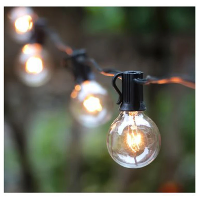 New Arrival G40 Green Outdoor Waterproof Edison Bulb Decorative Lamp String European Regulation For Home Decor Lights
New Arrival G40 Green Outdoor Waterproof Edison Bulb Decorative Lamp String European Regulation For Home Decor Lights