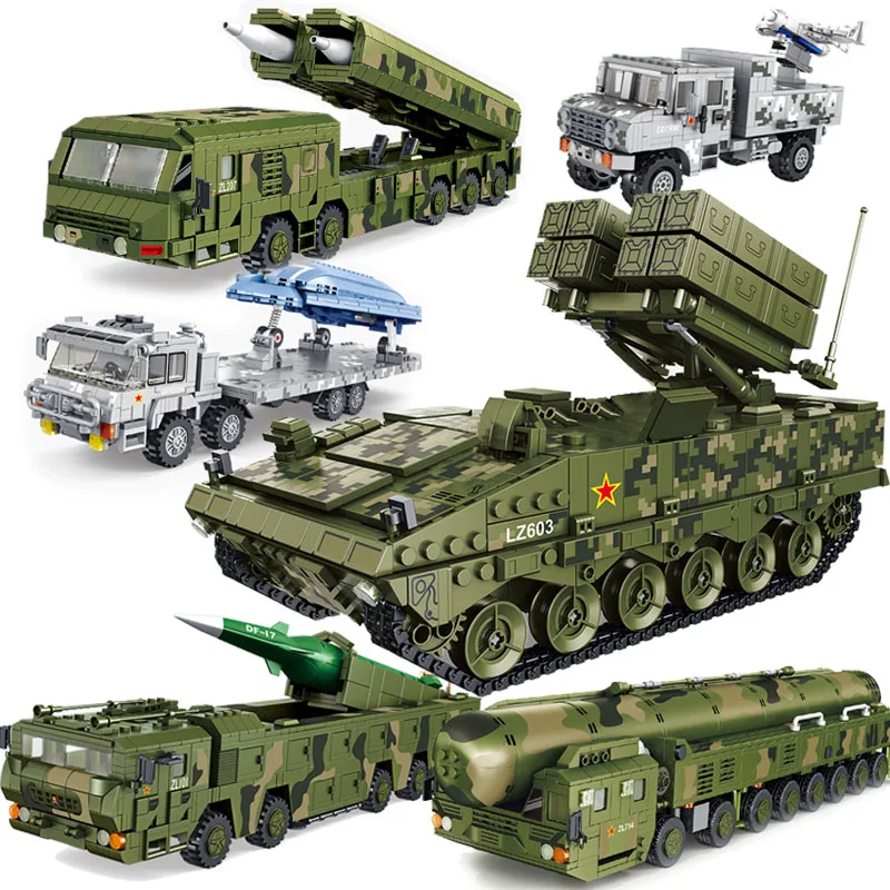 Modern Military Series Building Blocks Army WW2 Stealth Fighter Missile Vehicle Air Force Soldier Weapons DIY Bricks Toy For Boy
Modern Military Series Building Blocks Army WW2 Stealth Fighter Missile Vehicle Air Force Soldier Weapons DIY Bricks Toy For Boy