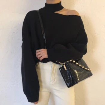 iMucci 2020 New Spring Long Sleeve Off Shoulder Hollow Out Korean Pullover Loose Knitting Women Fashion Sweater Tide TM1135
iMucci 2020 New Spring Long Sleeve Off Shoulder Hollow Out Korean Pullover Loose Knitting Women Fashion Sweater Tide TM1135