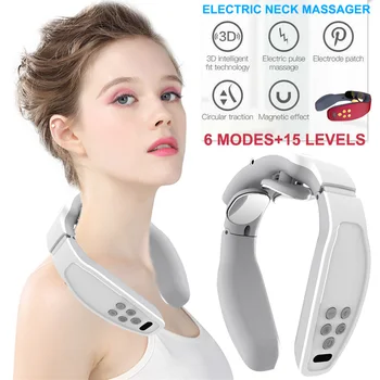 3 Heads Electric Neck Massager Pulse Neck Massager 6 Modes Control Pain Relief Tool Neck Health Care Relaxation Machine
3 Heads Electric Neck Massager Pulse Neck Massager 6 Modes Control Pain Relief Tool Neck Health Care Relaxation Machine