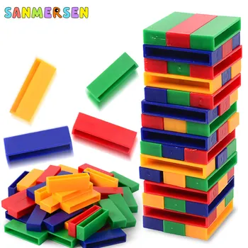 45PCS Children DIY Stacked Building Blocks Bricks Domino Stacker Assembled Plastic Block Tumbling Tower Educational Games Toys
45PCS Children DIY Stacked Building Blocks Bricks Domino Stacker Assembled Plastic Block Tumbling Tower Educational Games Toys