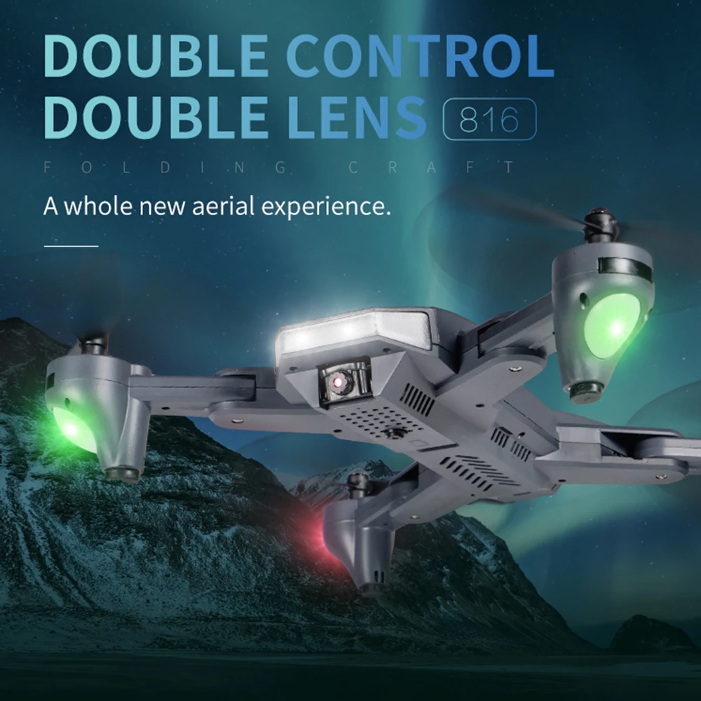 VISUO XS816 Optical Flow Drone with Camera 1080P Foldable Auto Return Follow Mode Altitude Hold Gesture Photography Quadcopter
VISUO XS816 Optical Flow Drone with Camera 1080P Foldable Auto Return Follow Mode Altitude Hold Gesture Photography Quadcopter