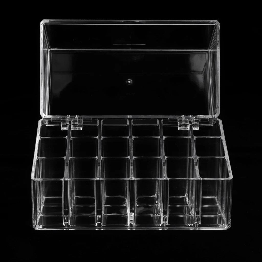 Clear Acrylic Lipstick Holder Organizer,18 Spaces for Lipsticks, Lip Gloss and Mascara, Makeup Display Stand, Cosmetic Storage Clear Acrylic Lipstick Holder Organizer,18 Spaces for Lipsticks, Lip Gloss and Mascara, Makeup Display Stand, Cosmetic Storage