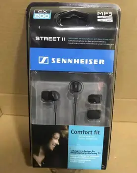 Sennheiser CX200 StreetII in-ear Stereo Earphones Wired Bass Headset Sport Running Earbuds HIFI headset for iPhone Androd 
Sennheiser CX200 StreetII in-ear Stereo Earphones Wired Bass Headset Sport Running Earbuds HIFI headset for iPhone Androd