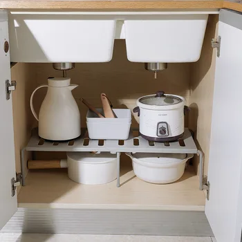 Retractable Organizer for Kitchen Cupboard Kitchenware Tableware Layered Seasoning Storage Rack Multi-Purpose Plastic Shelf Home
Retractable Organizer for Kitchen Cupboard Kitchenware Tableware Layered Seasoning Storage Rack Multi-Purpose Plastic Shelf Home