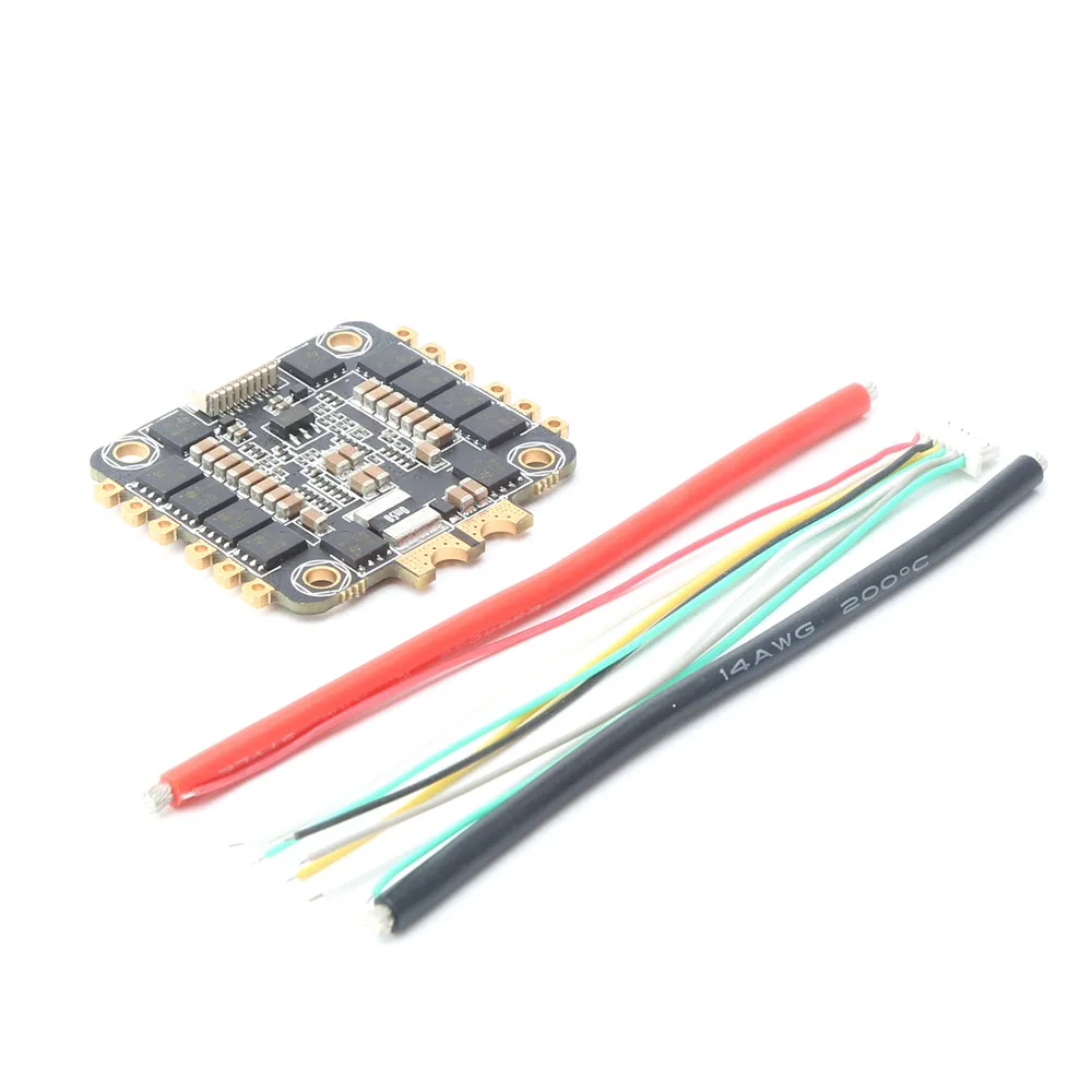 35A 2-6S 4 IN 1 BLHeli-S Dshot600 Stack Brushless ESC 36X36MM for RC Drone FPV Racing
35A 2-6S 4 IN 1 BLHeli-S Dshot600 Stack Brushless ESC 36X36MM for RC Drone FPV Racing