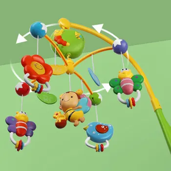 Musical Bed Bell Rattles Baby Crib Mobile with Hanging Rotating Educational Toys Music Box Carousel 3 Timer
Musical Bed Bell Rattles Baby Crib Mobile with Hanging Rotating Educational Toys Music Box Carousel 3 Timer