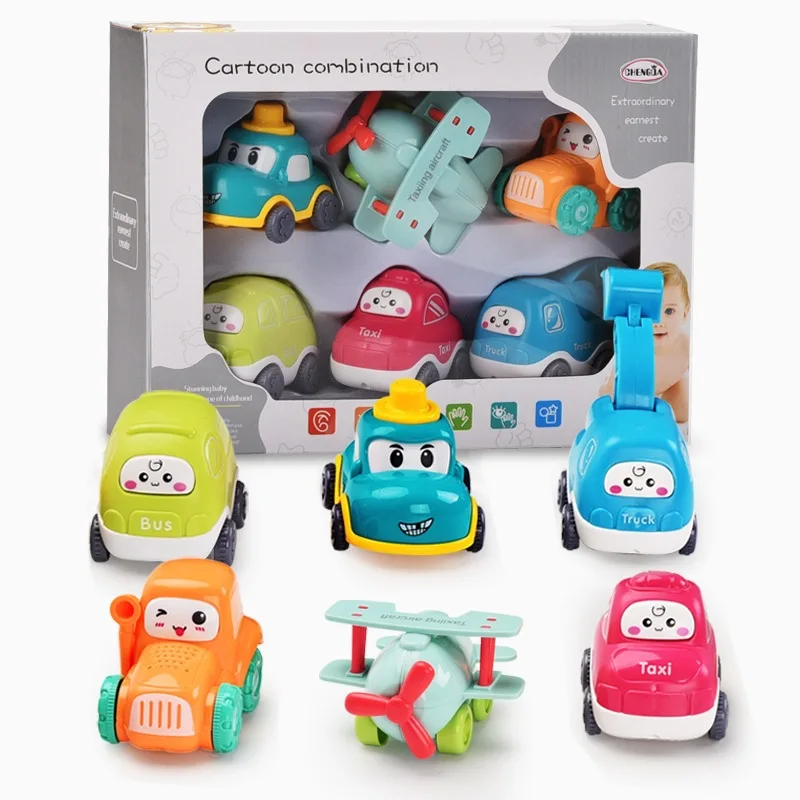 CHILDREN'S Cartoon Inertia Car Engineering Vehicle Set Early Childhood Educational Drop-resistant Infants Car Model Toys
CHILDREN'S Cartoon Inertia Car Engineering Vehicle Set Early Childhood Educational Drop-resistant Infants Car Model Toys