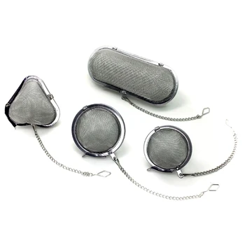 Stainless Steel Mesh Balls Tea Pot Infuser Oval Heart Sphere Mesh Filter Loose Tea Leaves Strainer Make Food Seasoning Bag
Stainless Steel Mesh Balls Tea Pot Infuser Oval Heart Sphere Mesh Filter Loose Tea Leaves Strainer Make Food Seasoning Bag