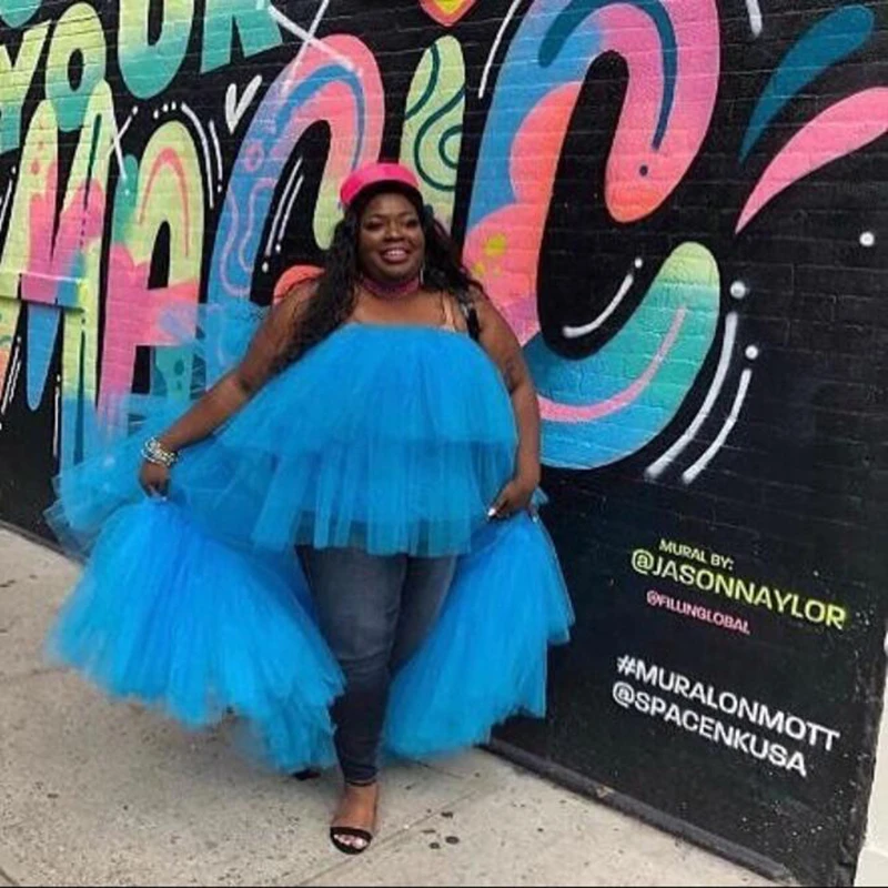 Hot Sale Blue Tiered Tulle Long Skirt Adult Hi low Prom Skirts Custom Made Chic Puffy Ruffles Tulle Skirt Stree Style Photoshoot
Hot Sale Blue Tiered Tulle Long Skirt Adult Hi low Prom Skirts Custom Made Chic Puffy Ruffles Tulle Skirt Stree Style Photoshoot