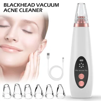 Blackhead Remover Face Pore Vacuum Skin Care Acne Pore Cleaner Pimple Removal Vacuum Suction Clean Tools USB Rechargeable
Blackhead Remover Face Pore Vacuum Skin Care Acne Pore Cleaner Pimple Removal Vacuum Suction Clean Tools USB Rechargeable