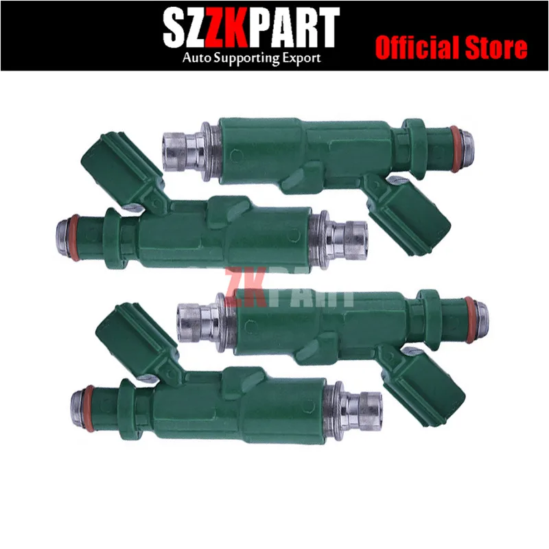 

4pcs/lot High Quality Car Parts 23250-21020 Fuel Injector Nozzle For Toyota Prius Vitz Yaris 4cyl 1.5L 2325021020 23209-21020