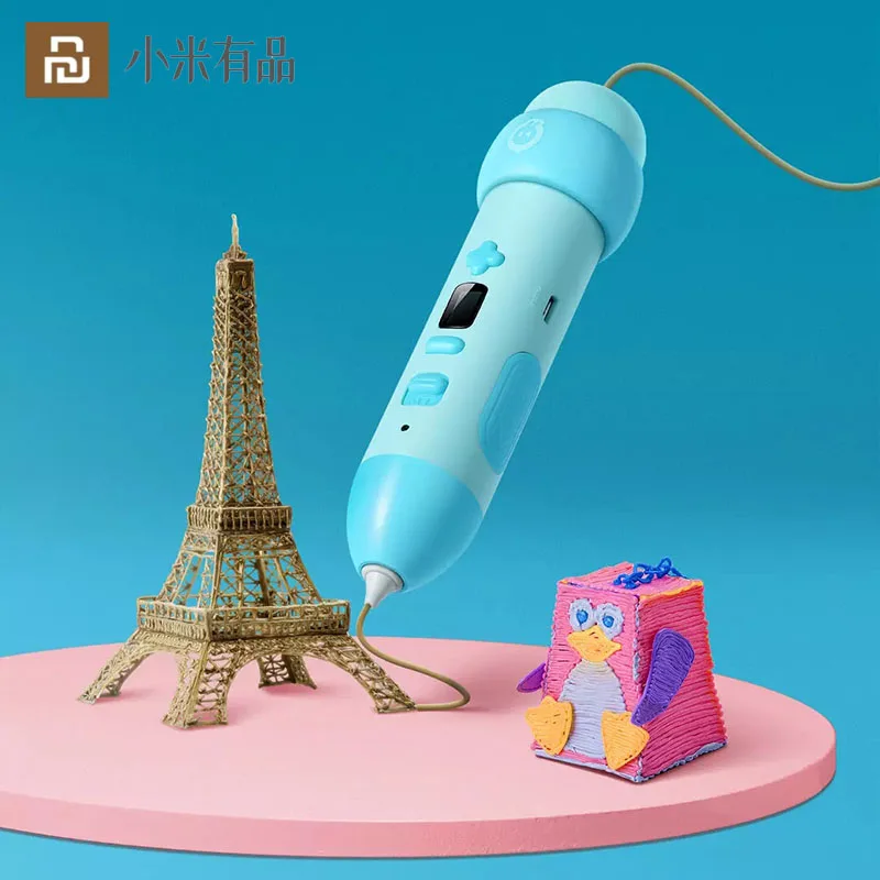 Youpin Xiaoxun 3D Printing Pen Myriwell Crafts Paints Tool Drawing With LCD Display Drawing Graffiti Kids Educational Toys
Youpin Xiaoxun 3D Printing Pen Myriwell Crafts Paints Tool Drawing With LCD Display Drawing Graffiti Kids Educational Toys