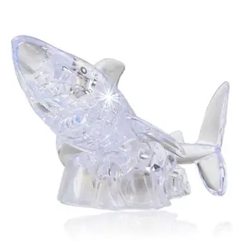 3D Crystal Shark Puzzle Adult Children's Intellective Learning Toys Home Decor
3D Crystal Shark Puzzle Adult Children's Intellective Learning Toys Home Decor