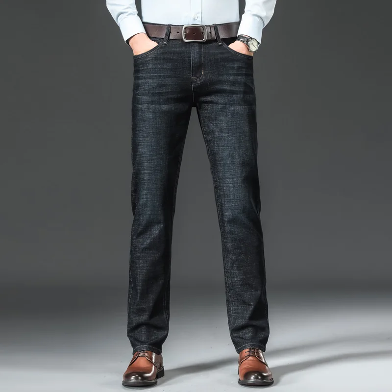 Spring Autumn New Men's Retro Blue Regular Fit Stretch Jeans Cotton Slim Fit Casual Denim Pants Male Brand Trousers
Spring Autumn New Men's Retro Blue Regular Fit Stretch Jeans Cotton Slim Fit Casual Denim Pants Male Brand Trousers