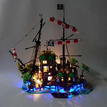 USB Powered Building Blocks LED Lighting Kit for Pirates of Barracuda Bay 21322 (Only LED Light, No Block Kit)
USB Powered Building Blocks LED Lighting Kit for Pirates of Barracuda Bay 21322 (Only LED Light, No Block Kit)