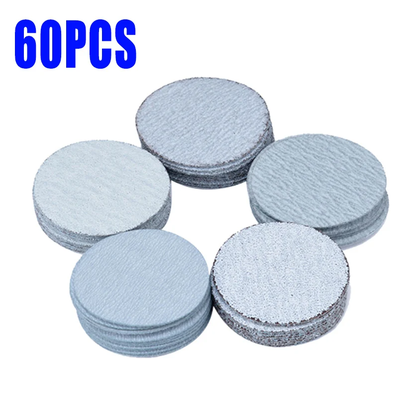 60pcs/set 80~600 Grit 2" Round Sanding Disc Sanding Paper with 50mm Polish Pad Plate for Artificial Stone Furniture Polishing
60pcs/set 80~600 Grit 2" Round Sanding Disc Sanding Paper with 50mm Polish Pad Plate for Artificial Stone Furniture Polishing