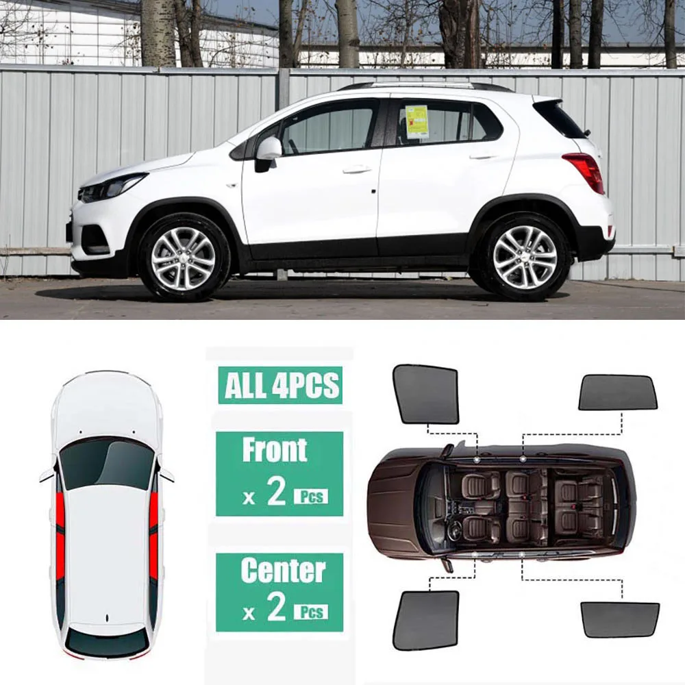 Side Windows Magnetic Sun Shade UV Protection Ray Blocking Mesh Visor Fit For Chevrolet Trax 2012-2018
Side Windows Magnetic Sun Shade UV Protection Ray Blocking Mesh Visor Fit For Chevrolet Trax 2012-2018