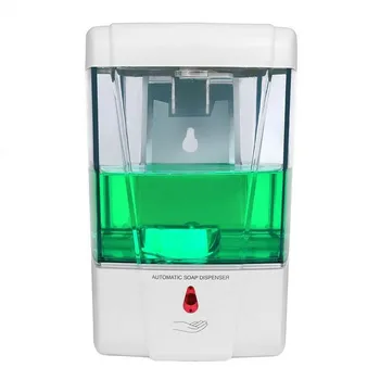 700ml Capacity Automatic Soap Dispenser Touchless Sensor Hand Sanitizer Detergent Dispenser Wall Mounted For Bathroom Kitchen
700ml Capacity Automatic Soap Dispenser Touchless Sensor Hand Sanitizer Detergent Dispenser Wall Mounted For Bathroom Kitchen