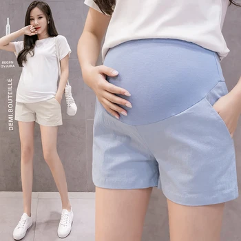 3809# Summer Thin Cotton Linen Maternity Outwear Shorts High Waist Belly Casaul Shorts Clothes for Pregnant Women Pregnancy
3809# Summer Thin Cotton Linen Maternity Outwear Shorts High Waist Belly Casaul Shorts Clothes for Pregnant Women Pregnancy
