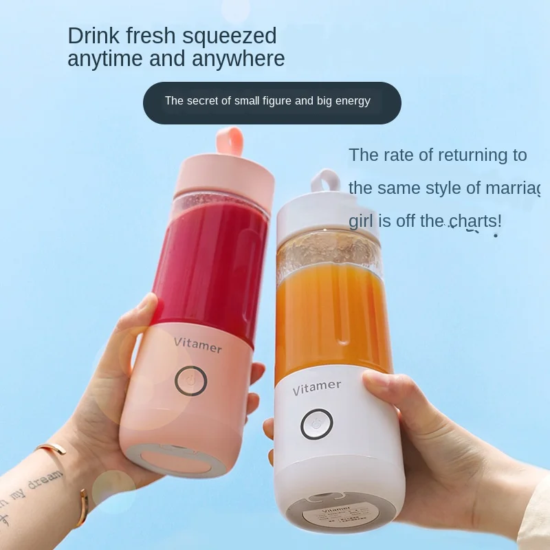 Portable Size USB Electric Fruit Juicer Handheld Smoothie Maker Blender Stirring Rechargeable Mini Portable Juice Cup Water
Portable Size USB Electric Fruit Juicer Handheld Smoothie Maker Blender Stirring Rechargeable Mini Portable Juice Cup Water