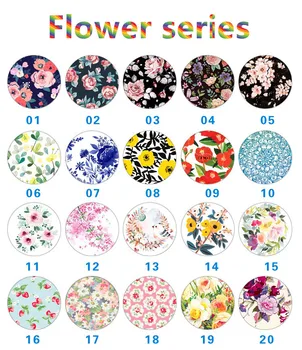 50-100pcs Flower series pattern Round mobile phone folding stretch airbag bracket Phone Holder
50-100pcs Flower series pattern Round mobile phone folding stretch airbag bracket Phone Holder