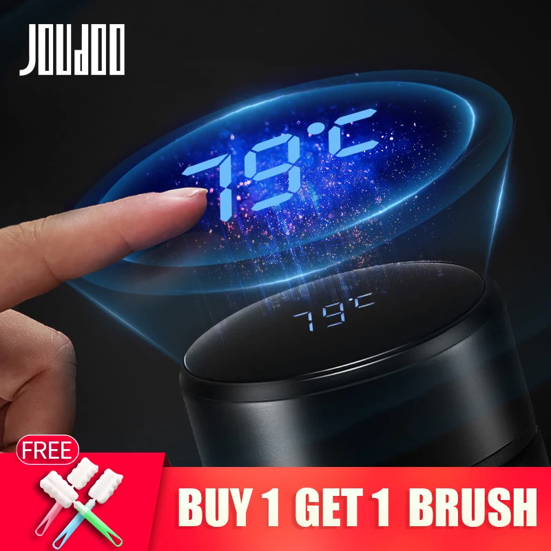JOUDOO Intelligent Temperature Measuring Cup Thermos Bottle LED Touch Display Temperature Cup Creative Gift Cup Thermos Cup 35
JOUDOO Intelligent Temperature Measuring Cup Thermos Bottle LED Touch Display Temperature Cup Creative Gift Cup Thermos Cup 35