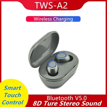 TWS A2 Dual Bluetooth Music Earphone 5.0 Support Wireless Charging Touch Control 8D Stereo CVC Noise Cancel Microphone
TWS A2 Dual Bluetooth Music Earphone 5.0 Support Wireless Charging Touch Control 8D Stereo CVC Noise Cancel Microphone