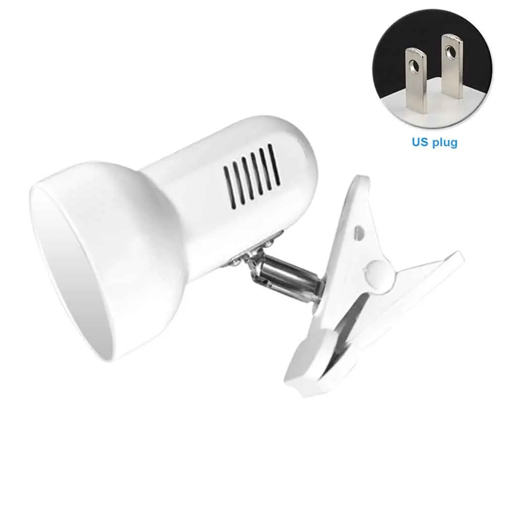 Clip Lamp School Flexible Head Reading Light Portable Desk Table 360 Degree Rotation Bedframe Iron Office Home Dormitory Bedroom
Clip Lamp School Flexible Head Reading Light Portable Desk Table 360 Degree Rotation Bedframe Iron Office Home Dormitory Bedroom