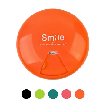 Round Plastic 7-square Rotation for One Week Using the Storage Kit for Outdoor Home Storage Pill candy
Round Plastic 7-square Rotation for One Week Using the Storage Kit for Outdoor Home Storage Pill candy