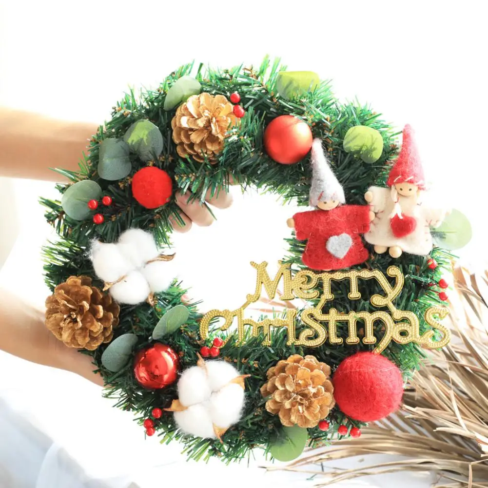 30cm Christmas Wreath Artificial Garland Door Decoration Hanging Gifts Snowman Angel Doll Christmas Decoration Advent Wreath
30cm Christmas Wreath Artificial Garland Door Decoration Hanging Gifts Snowman Angel Doll Christmas Decoration Advent Wreath